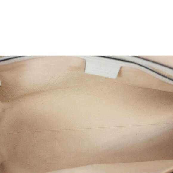 Gucci  Ophidia GG Medium Web Leather Top Handle Shoulder Bag Beige 524532 - Picture 11 of 14